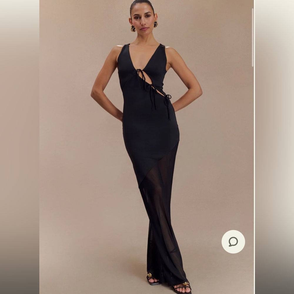 Meshki Black Dress